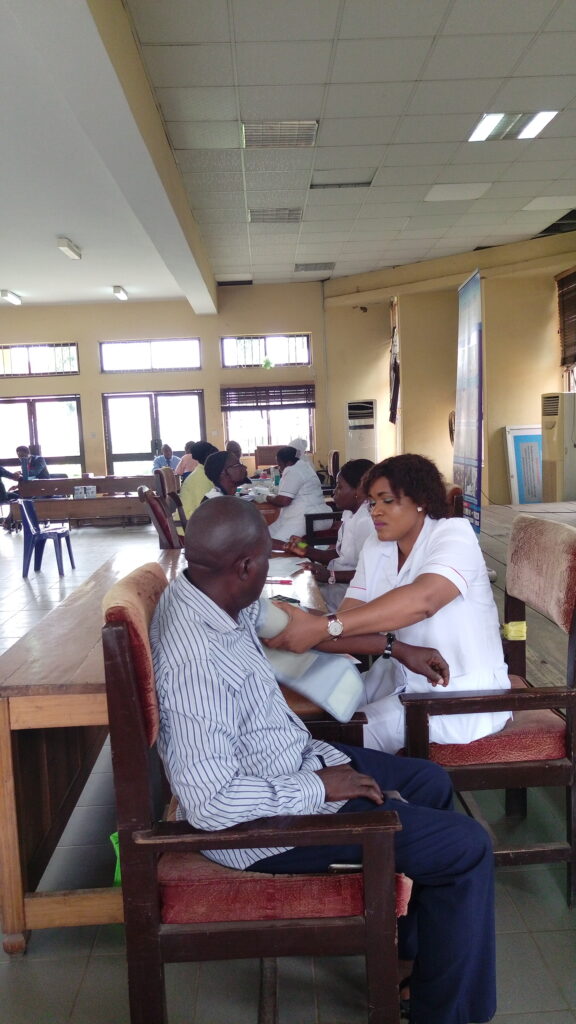 Screening at FGGC Akure